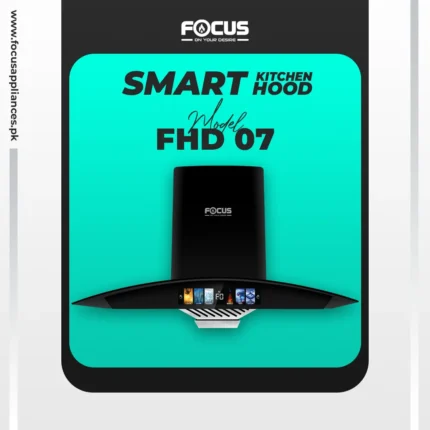 Focus Kitchen Range Hood and Chimney With Smart Voice Control And Auto Clean Feature Model FHD07