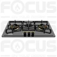 371 Premium Brass-Burner Hob