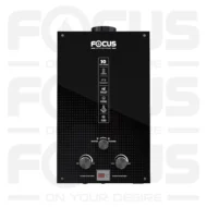 Focus 10FG6 10-Liter Instant Gas Geyser | Tempered Glass (LPG & Natural Gas Compatible) - Image 2