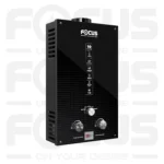 Focus 10FG6 10-Liter Instant Gas Geyser | Tempered Glass (LPG & Natural Gas Compatible)